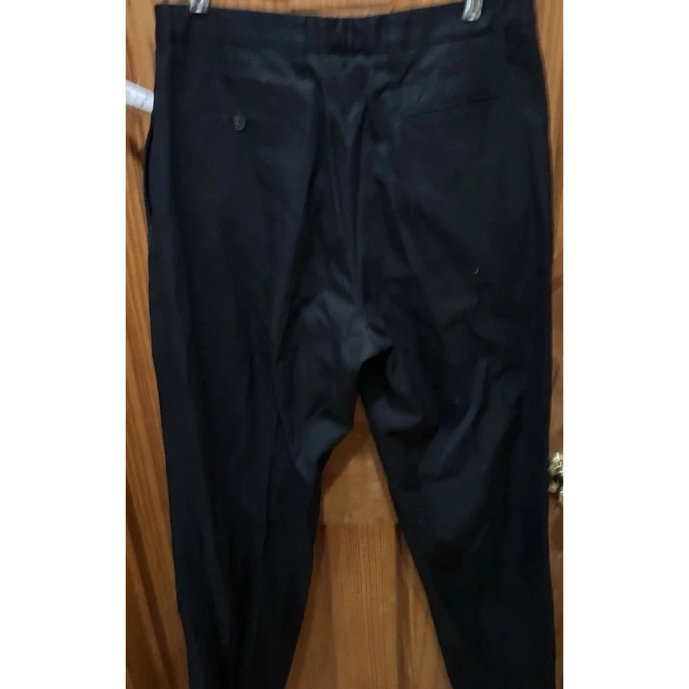 NWT BCBG Max Azria Men's Black Dress Pants Trousers 36x34